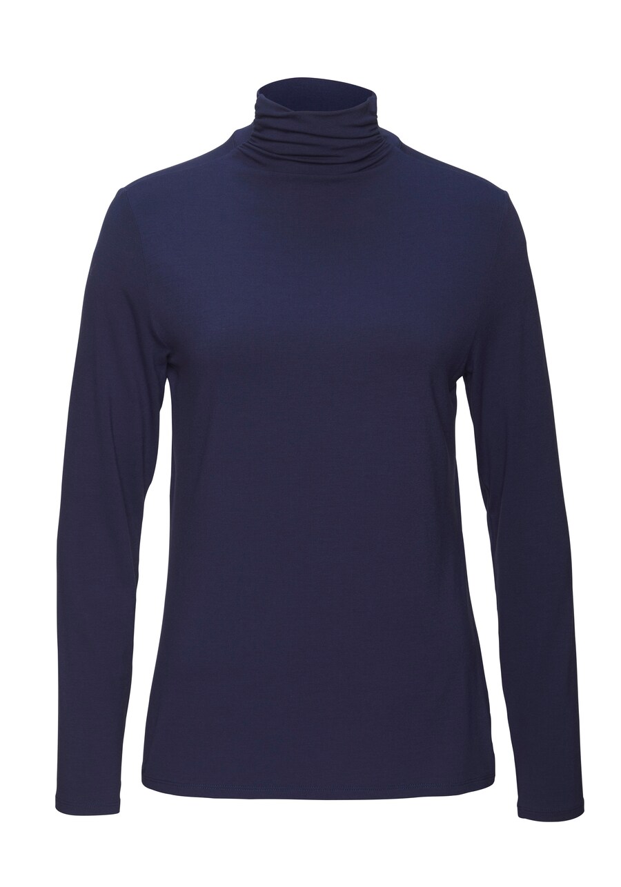 

Лонгслив LASCANA Shirt, темно-синий