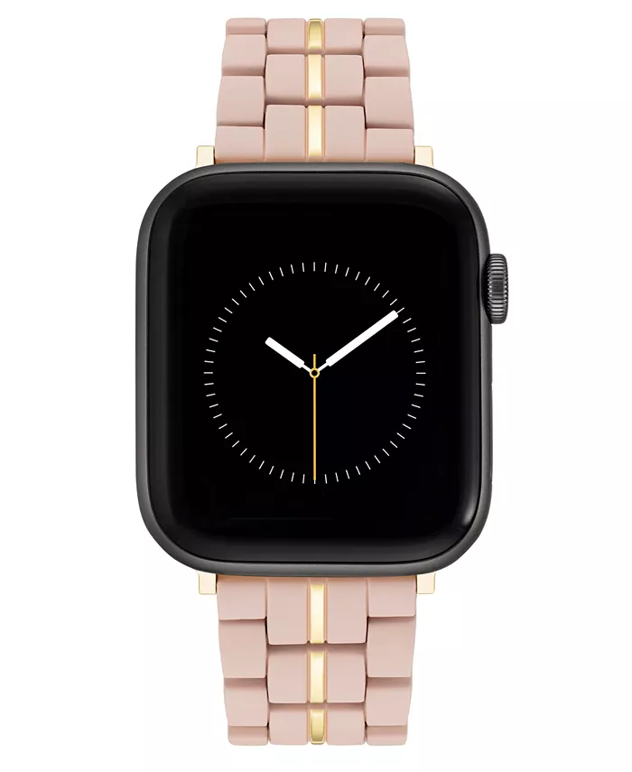 

Женский браслет Rubberized Link для Apple Watch 42 мм (только Series 1-3) и 44/45/46/49 мм (Ultra и Ultra 2) Nine West, розовый