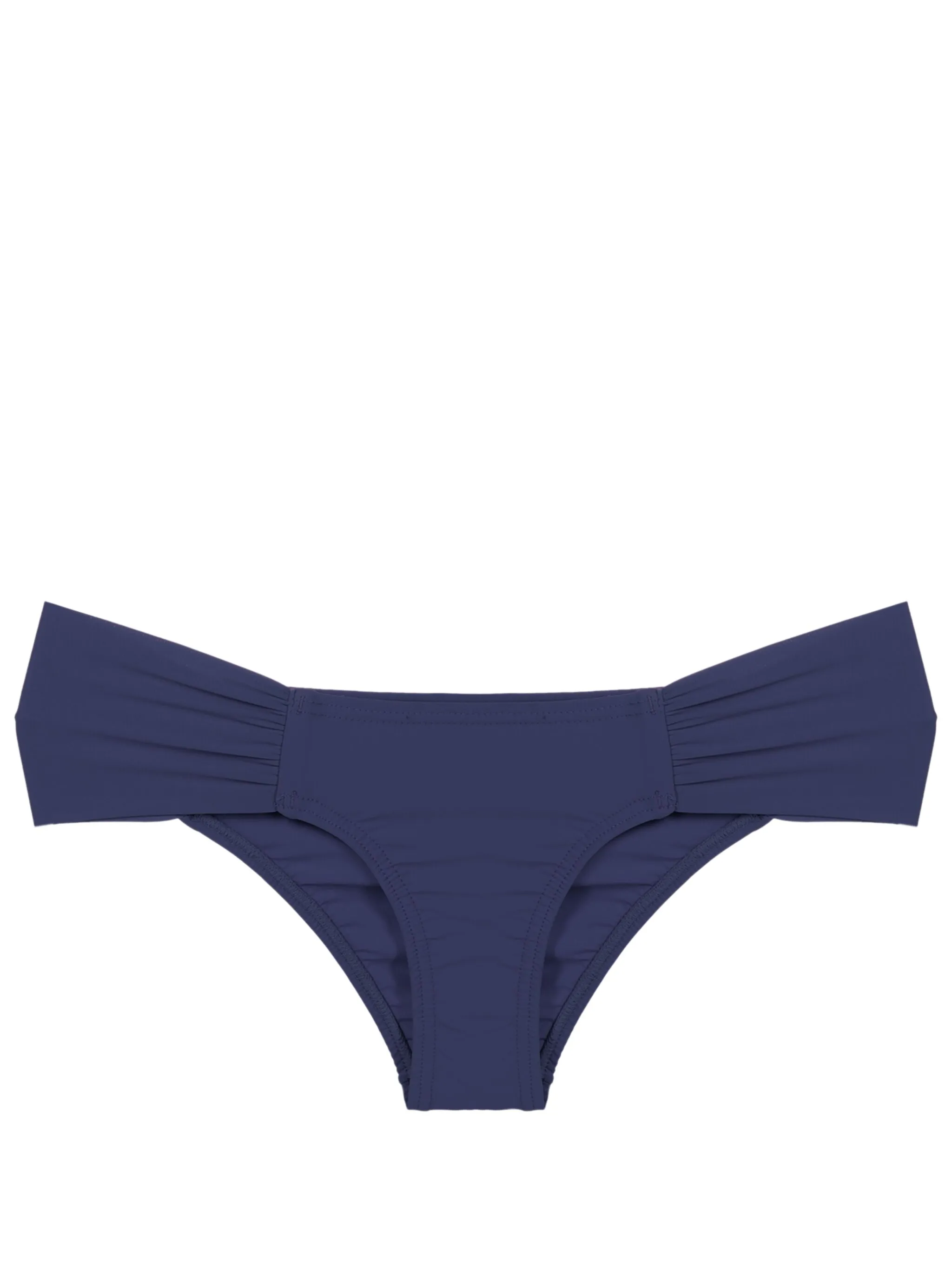 

Присборенные плавки-бикини с низкой талией Amir Slama, синий