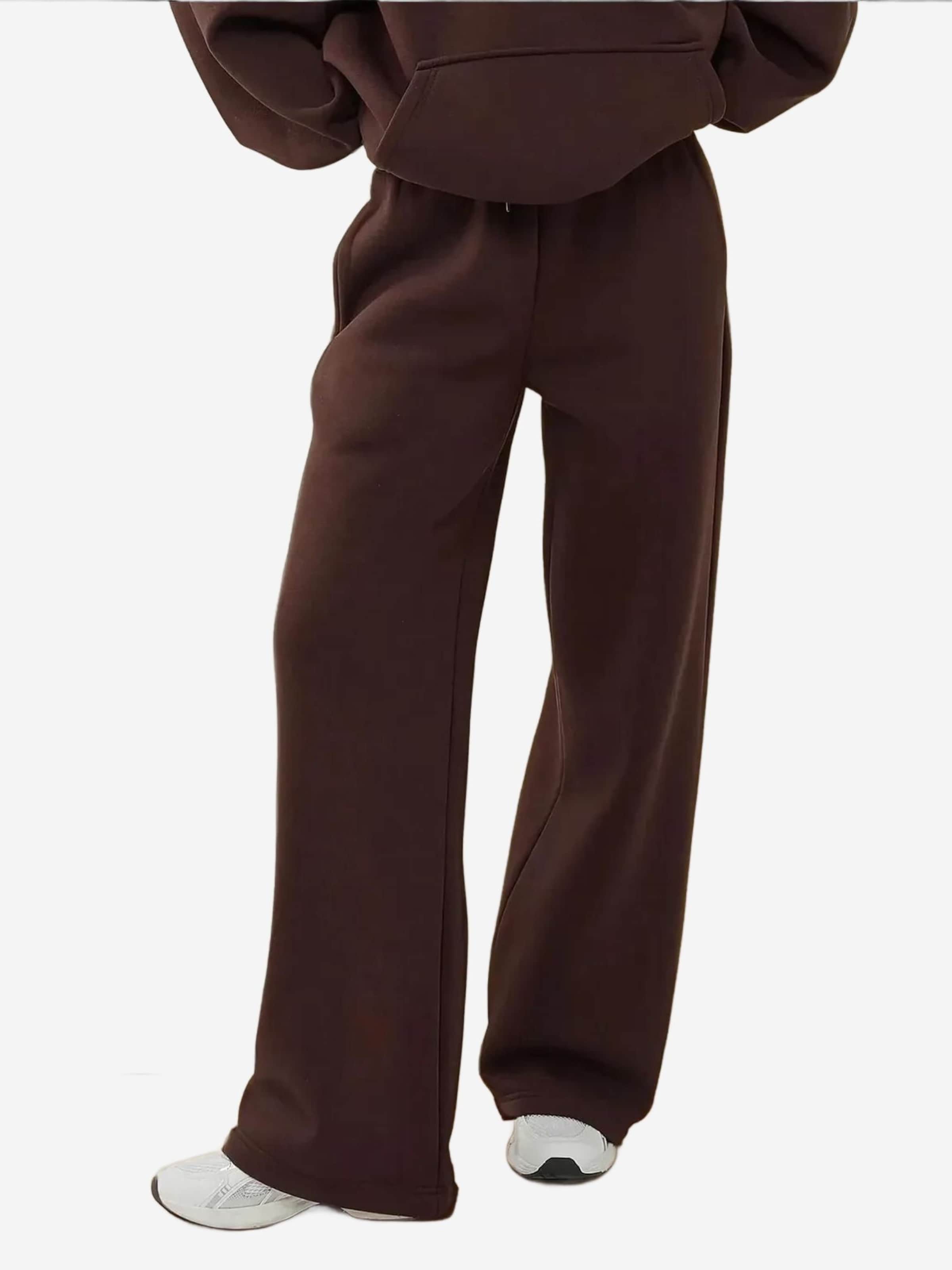 

Hiccup Штаны свободного кроя в коричневом цвете