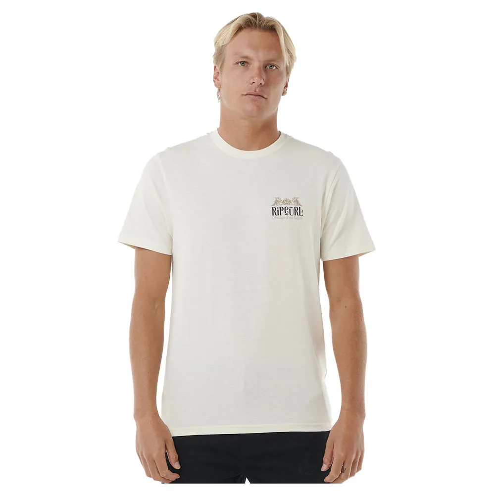 

Футболка с коротким рукавом Rip Curl Down The Line, белый