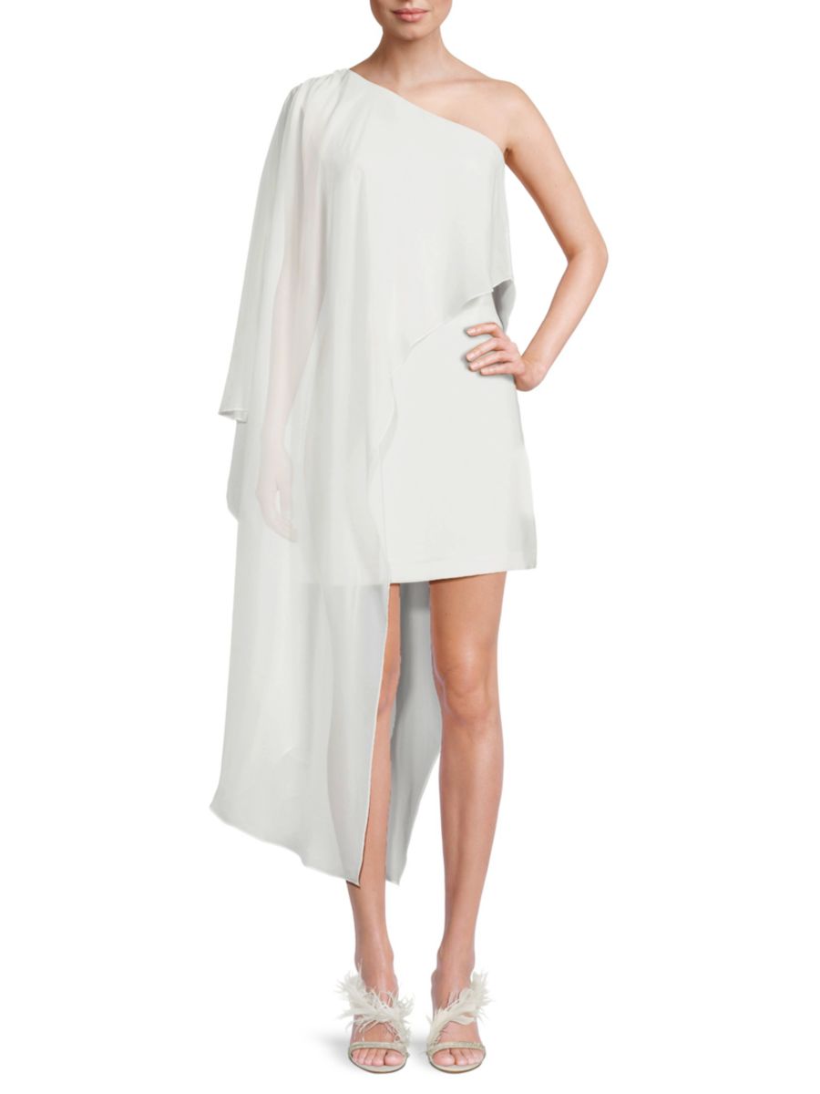 

Платье Сабрина с драпировкой Halston, цвет Chalk