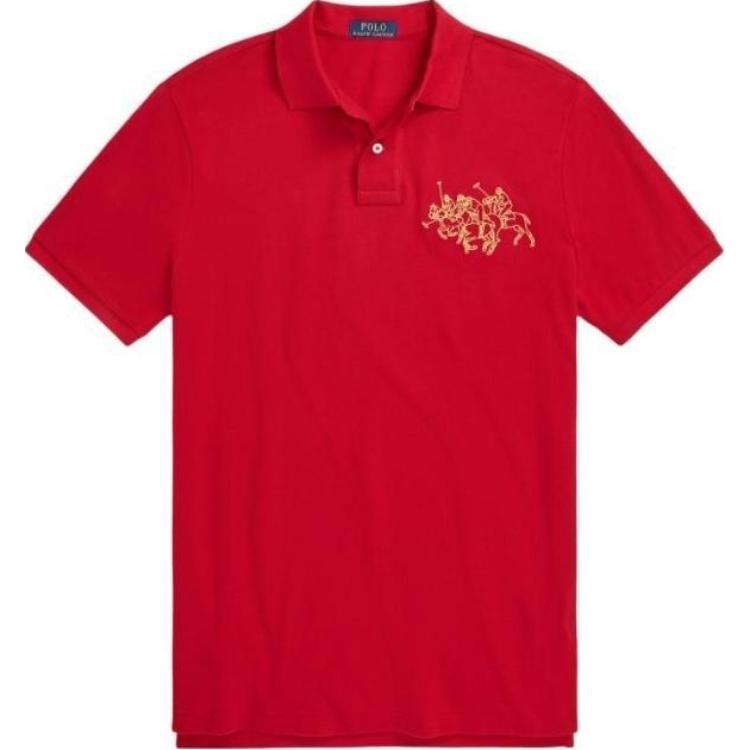 

Детская красная поло Ralph Lauren