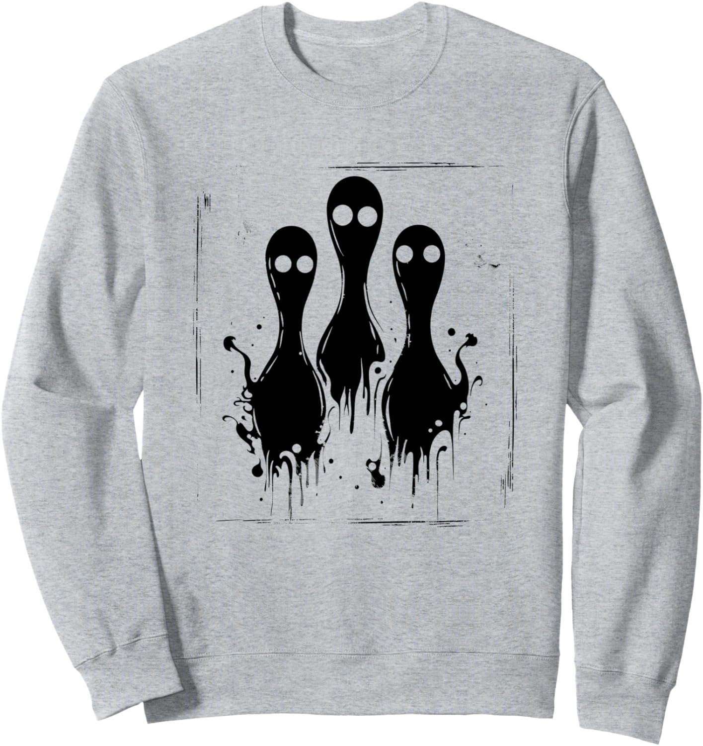 

Толстовка на Хэллоуин для боулинга Ten Pin Bowling Shirts And Gifts, серый