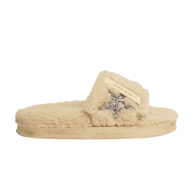Кроссовки Golden Goose Wmns Poolstar Shearling Beige, коричневый
