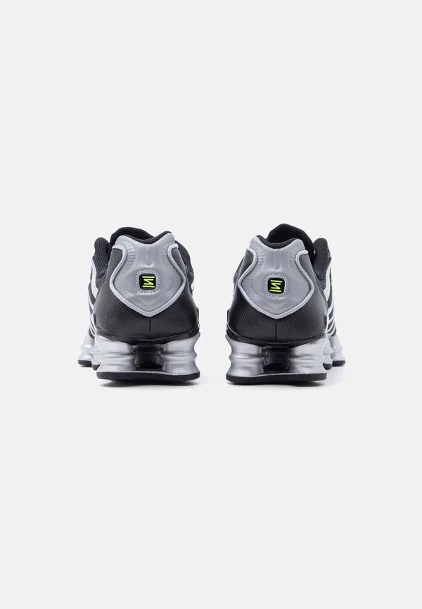 Кроссовки shox tl унисекс Nike Sportswear, Black/Metallic Silver-Coloured/Volt Ice/Photon Dust/White — фото 3