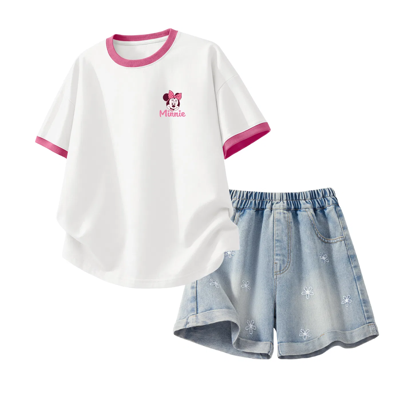 Детский спортивный костюм Disney Casual Sportswear Crew Neck, джинсово-синий