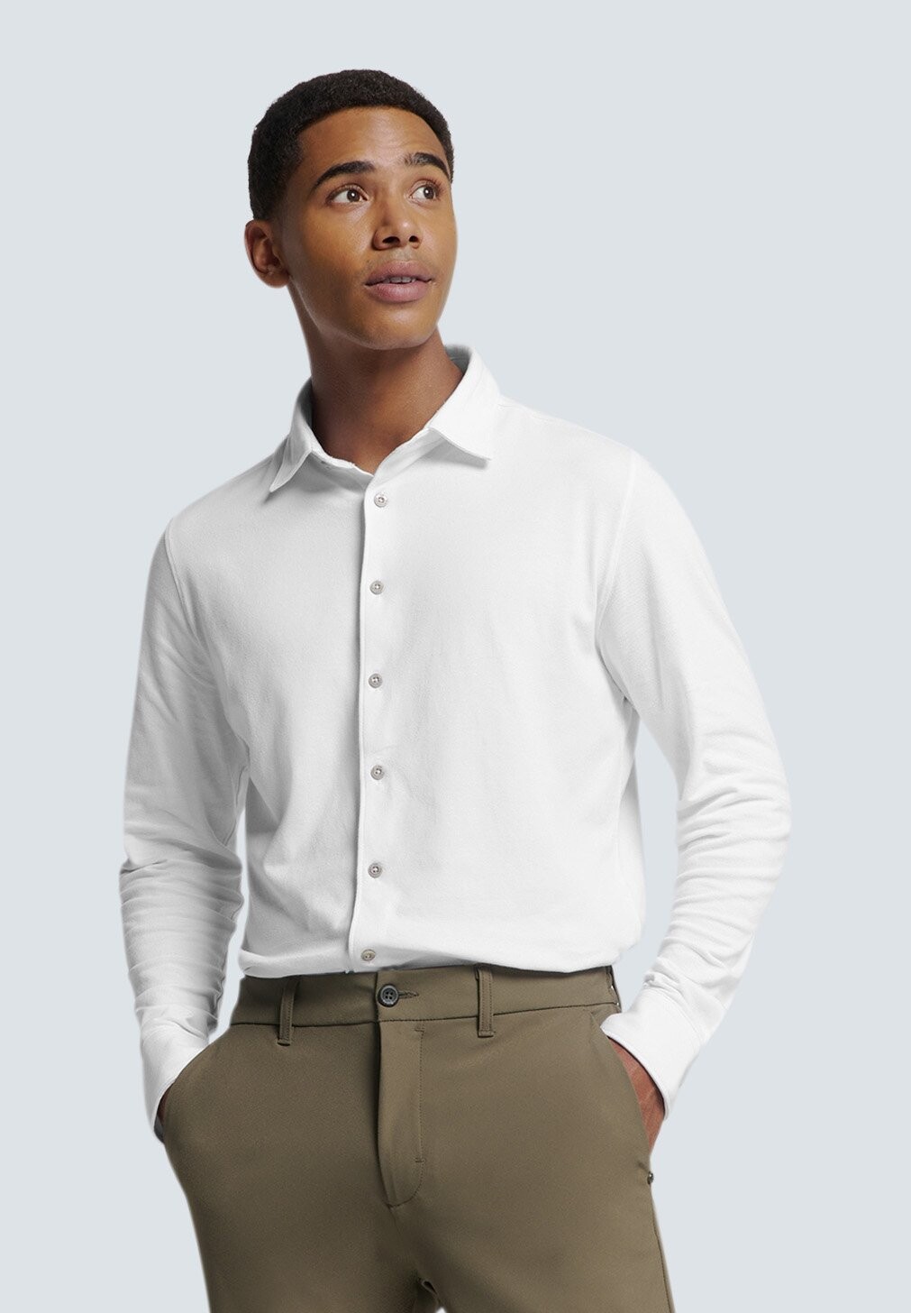 

Рубашка TIMELESS BASICS NO EXCESS, белый