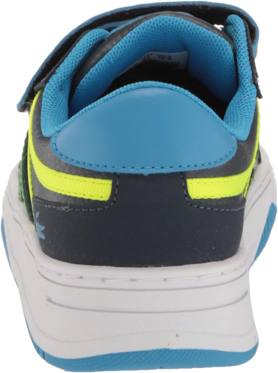 Laceste Unisex-Child Infant's L001 кроссовки Lacoste, Black/White/Flamenco — фото 3