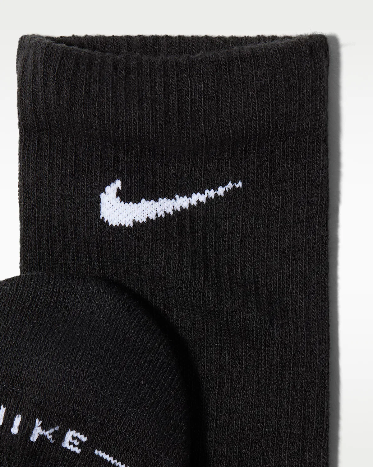 Nike Everyday Elevated гольфы (2 пары), Black/White — фото 2