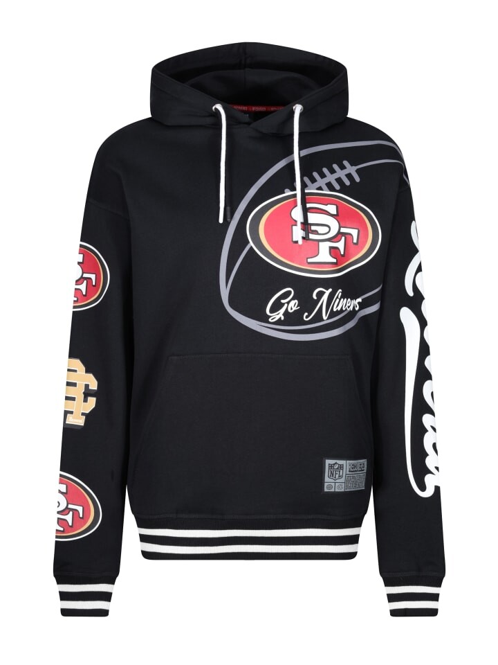 

Толстовка Re:Covered Hoodie NFL 49ERS Go Niner, черный