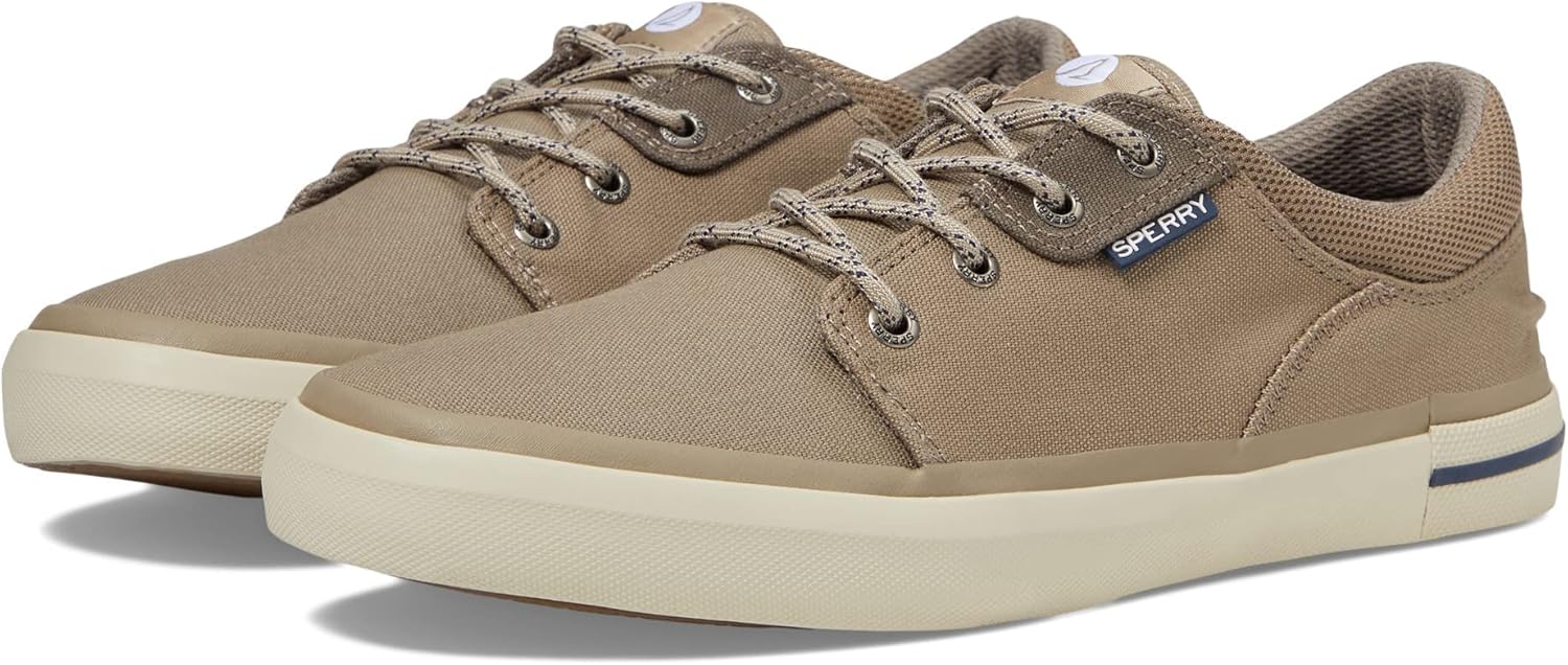 Мужские кроссовки Sperry Crossjack на шнуровке повседневные - белые