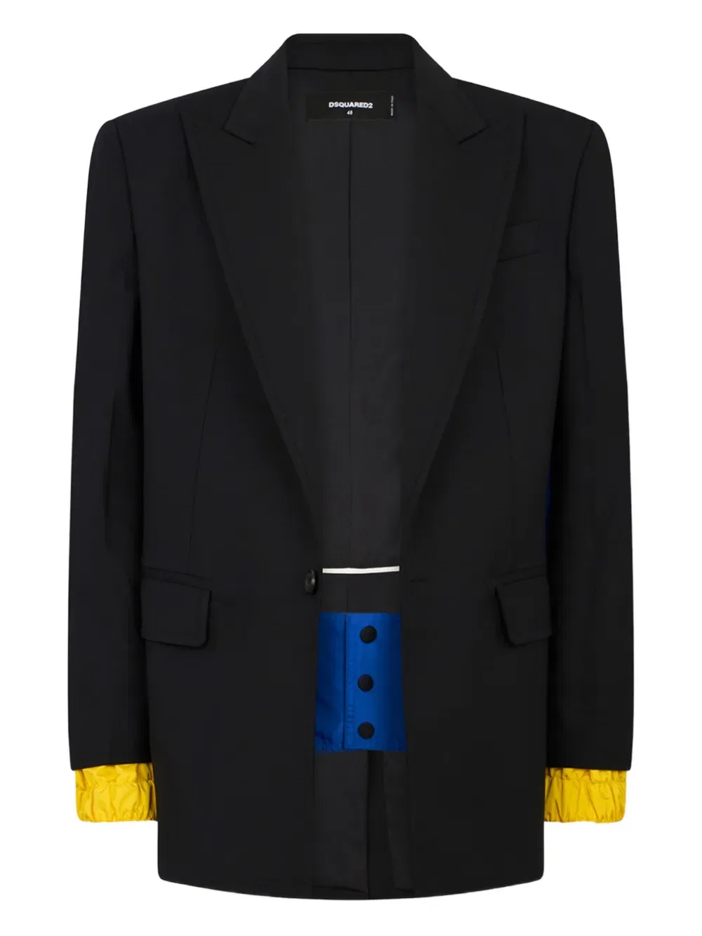 Блейзер с длинными рукавами Dsquared2, черный — фото 3