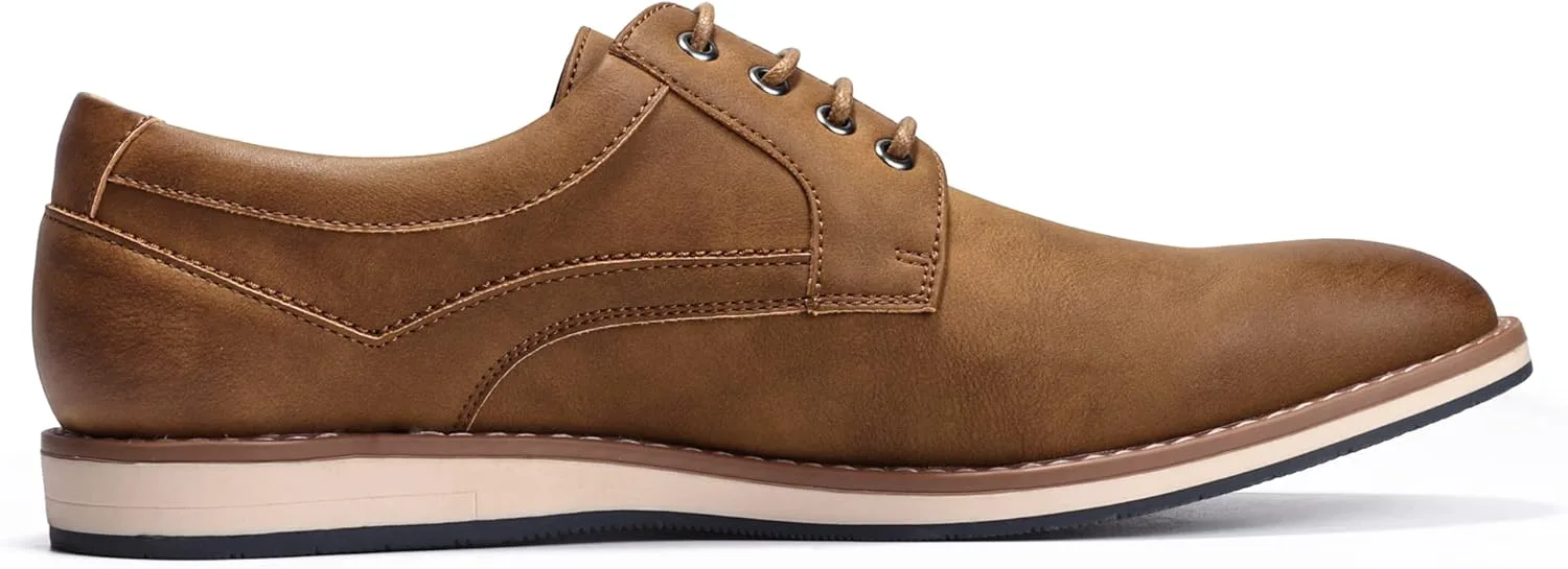 

Мужские повседневные туфли Mofri, официальные оксфорды, коричневый