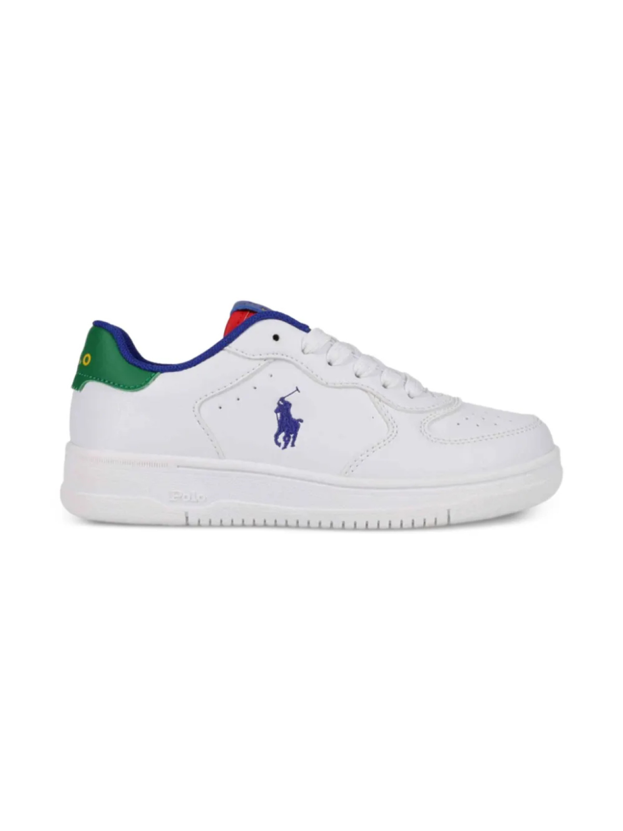 

Кроссовки POLO RALPH LAUREN KIDS с вышитым логотипом, белый