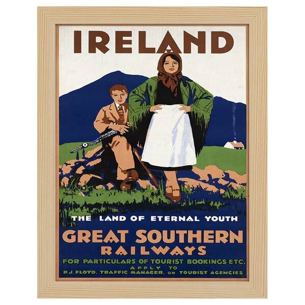 

Рамка для фотографий LegendArte Poster Ireland цвет eiche