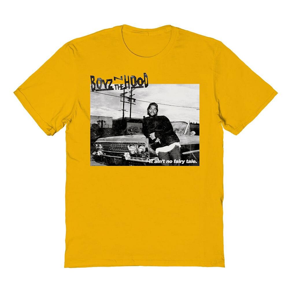 

Мужская футболка Boyz N The Hood с рисунком Impala Licensed Character, желтый