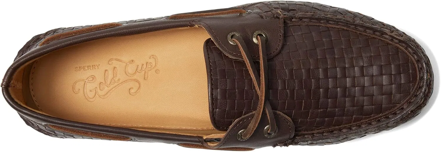 Мужские золотые мокасины от Sperry в комплекте с двумя роскошными туфлями — фото 2
