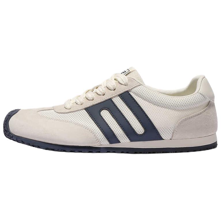 

Износостойкие низкие повседневные туфли для мужчин BELLE, White Gray Blue