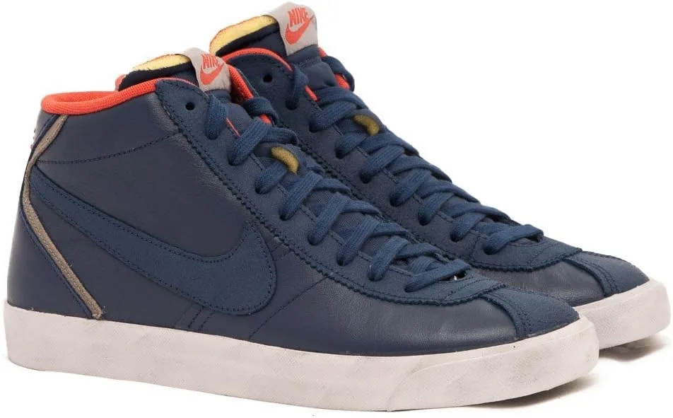 Кроссовки Nike Bruin Mid Premium Vintage, темно-синий