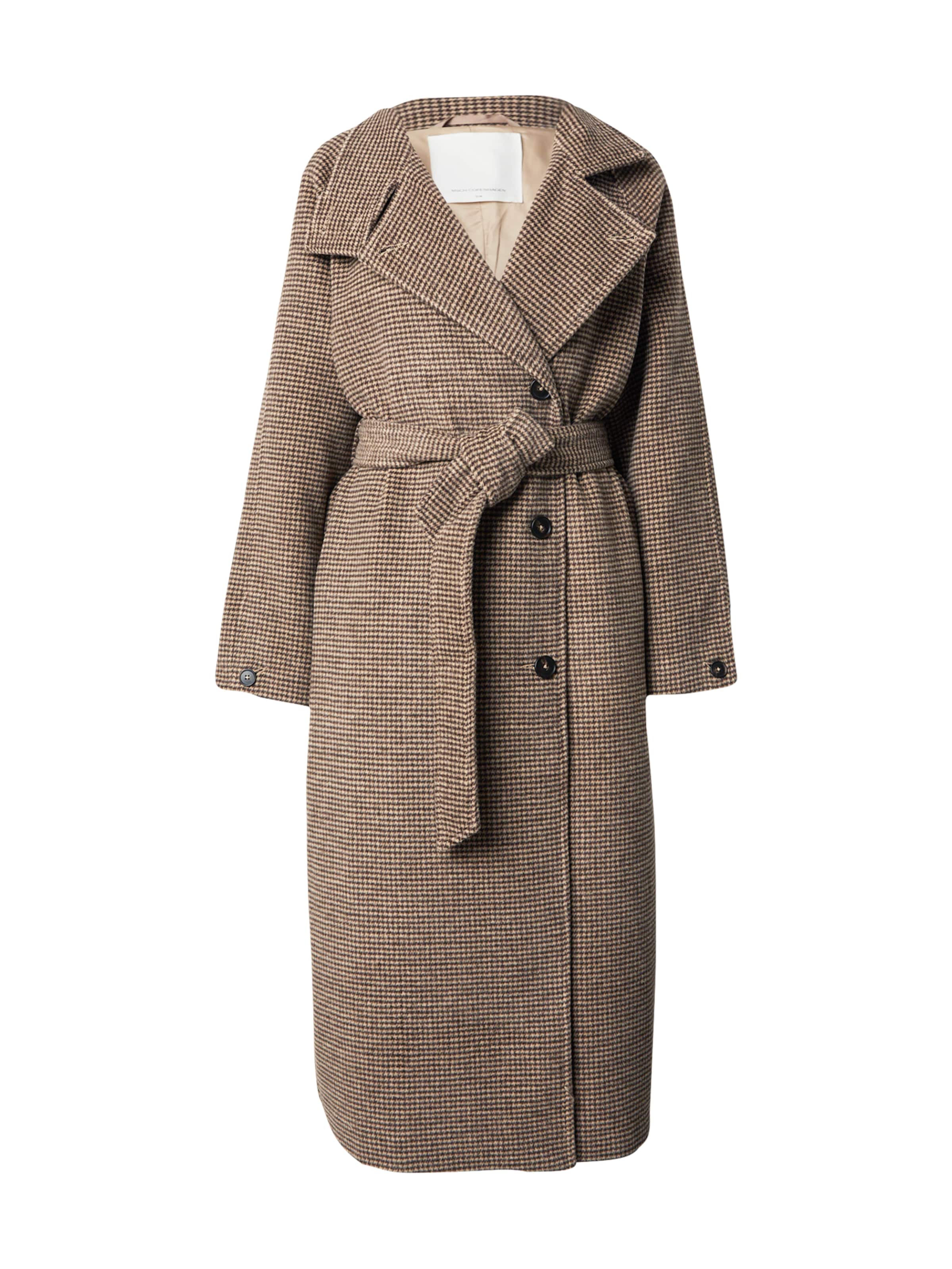 

MSCH COPENHAGEN Межсезонное пальто 'Pamela' в темно-коричневом цвете