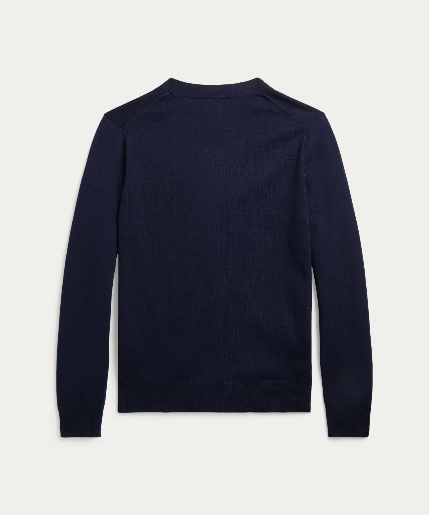 Хлопковый кардиган с V-образным вырезом (Для мальчиков 8-20 лет) Polo Ralph Lauren, 410 Navy — фото 2