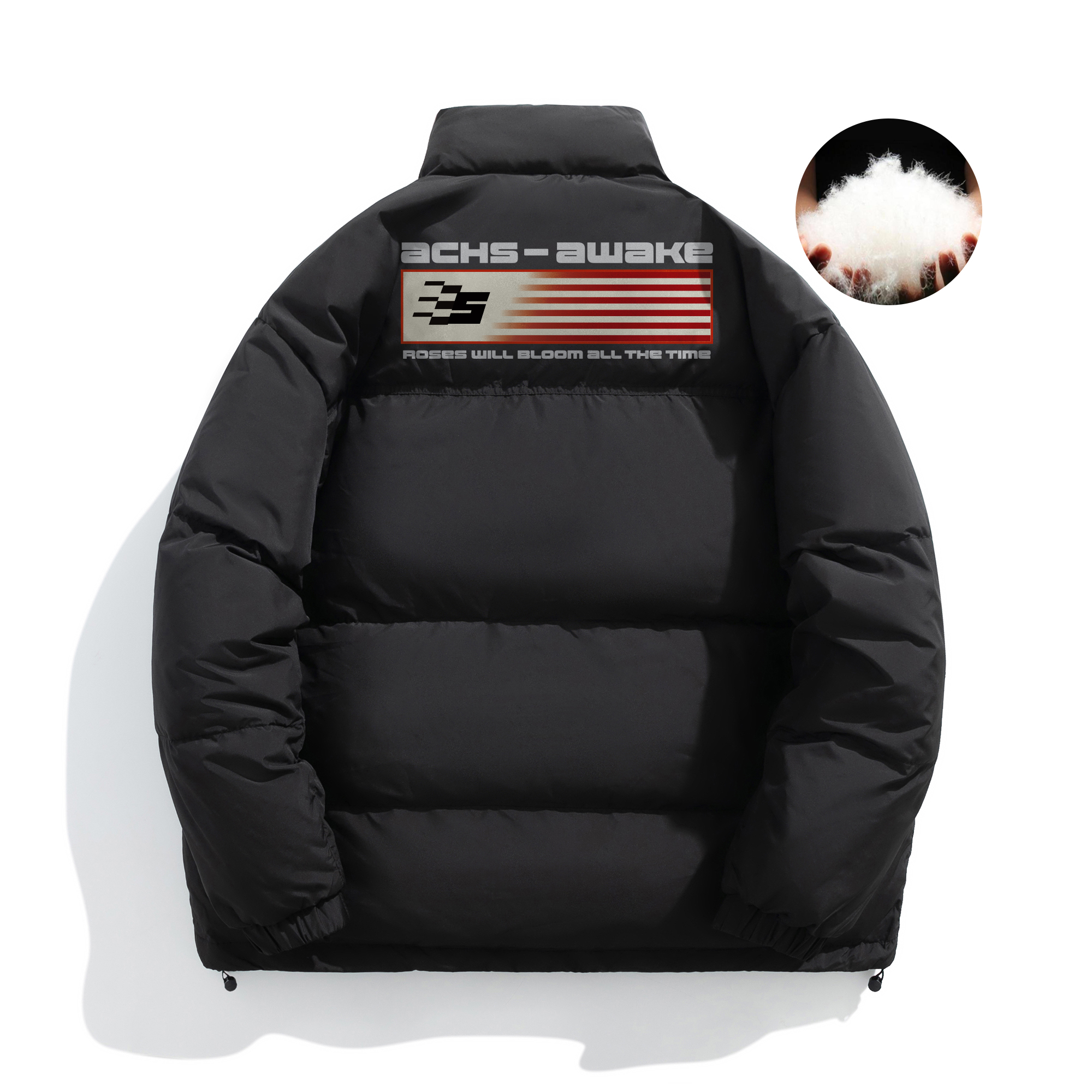 

Пуховик унисекс ACHS AWAKE, Black Hooded, Черный, Пуховик унисекс ACHS AWAKE, Black Hooded