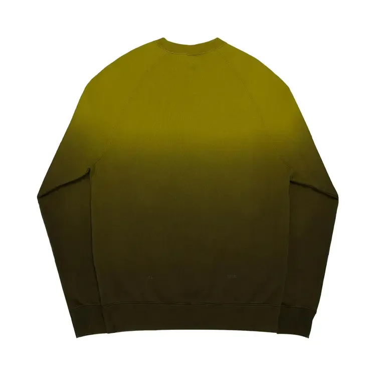 Nike NOCTA Fleece CS Crew 'Moss', зеленый — фото 2