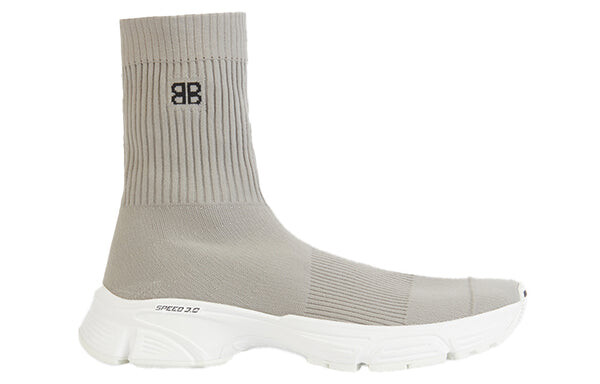 Кроссовки speed 3.0 sports shoes grey Balenciaga, серый — фото 2