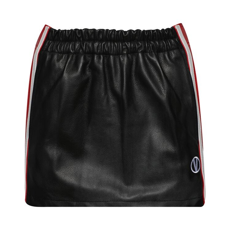 

Юбка Vetements Leather Tracksuit Skirt Black/Red, черный