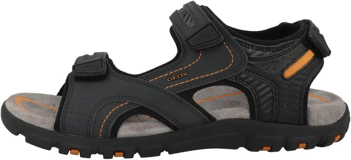 Мужские сандалии Geox Uomo Sandal Strada D с ремешком, Dk Navy Black
