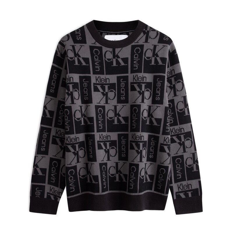 

Трикотаж мужской Space Black Calvin Klein, черный
