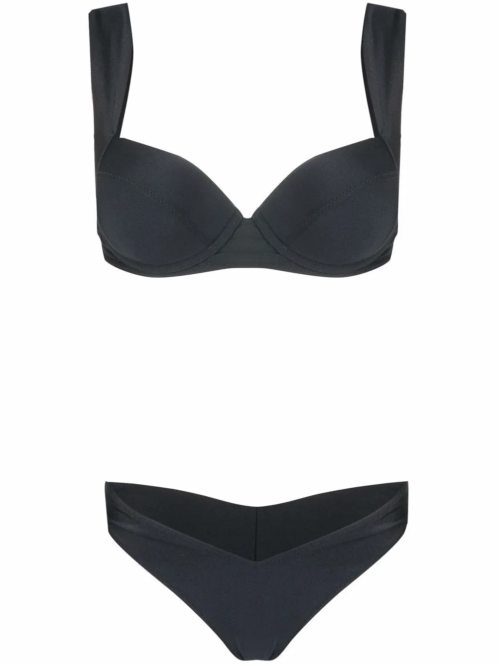 

Бикини с люрексом Noire Swimwear, черный