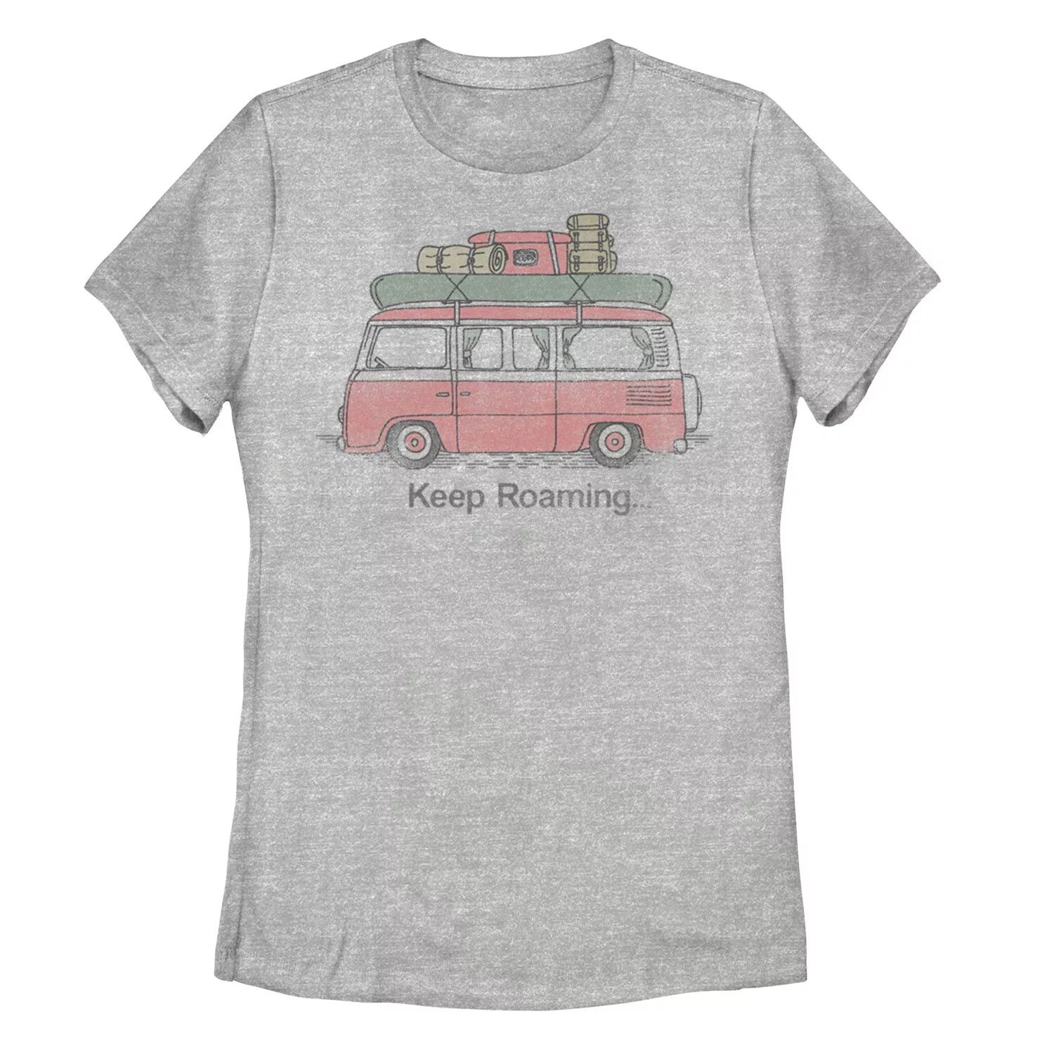 

Футболка с контуром автобуса для юниоров «Keep Roaming»
