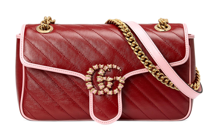 

GUCCI Сумка через плечо GG Marmont из стёганой кожи