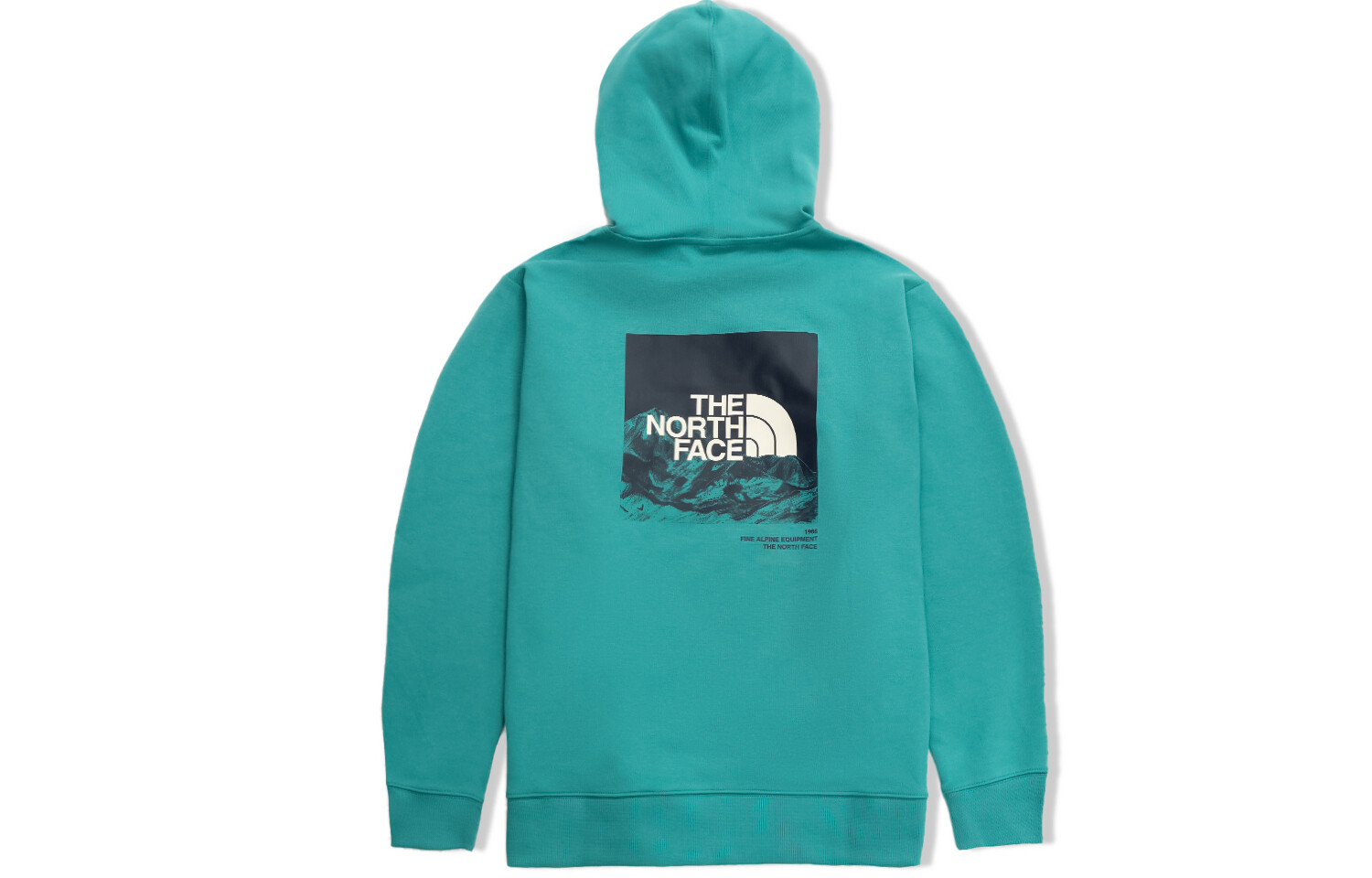 

Свитшот унисекс зеленый The North Face, зеленый