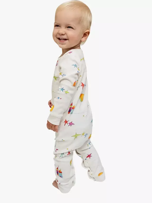 Комбинезон Cotton Flying Edna, нейтральный/разноцветный From Babies with Love — фото 2