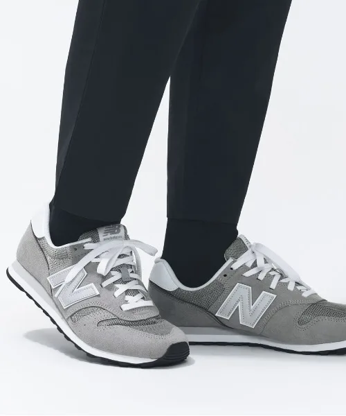 Мужские кроссовки New Balance ML373 серые с белым — фото 3