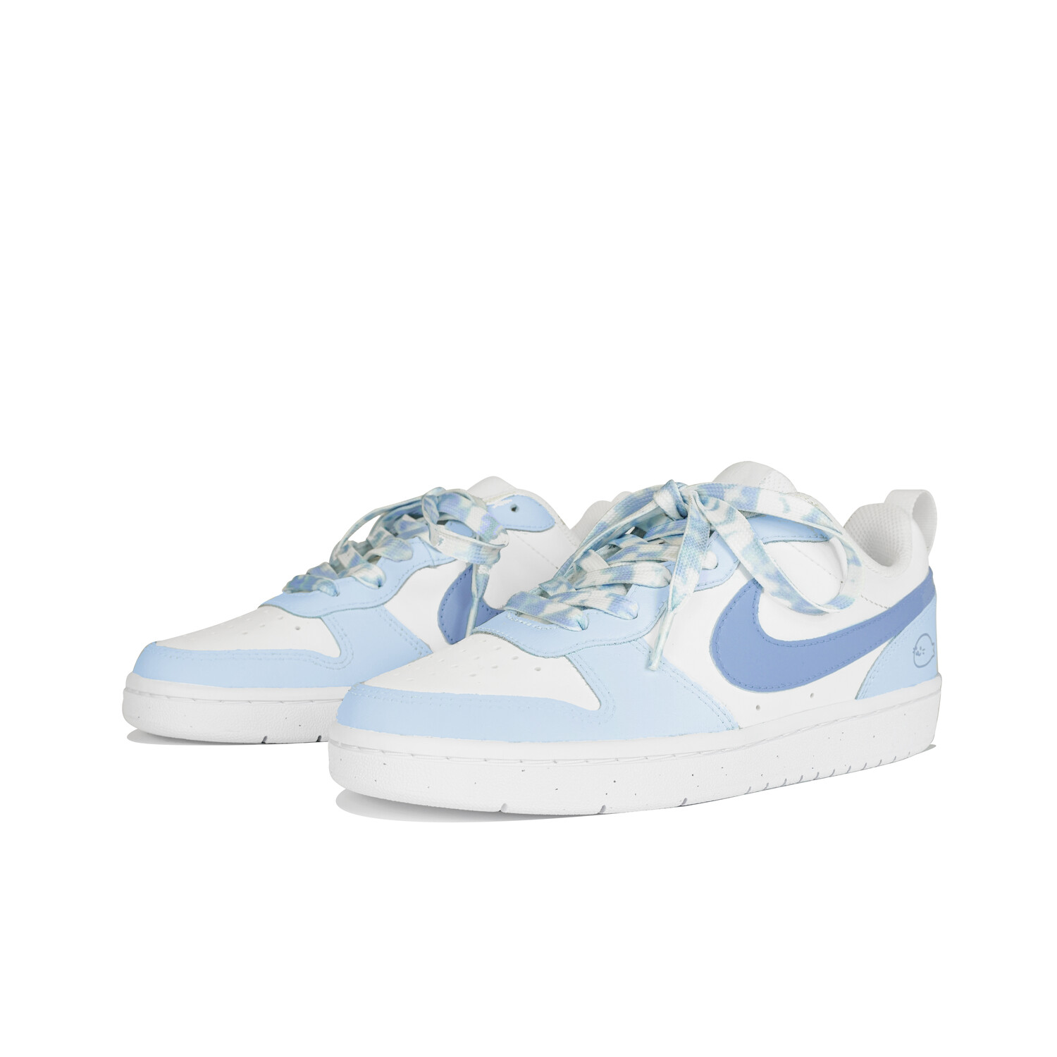 

Кроссовки Nike Court Borough Skateboard Shoes Women's Low-Top Blue