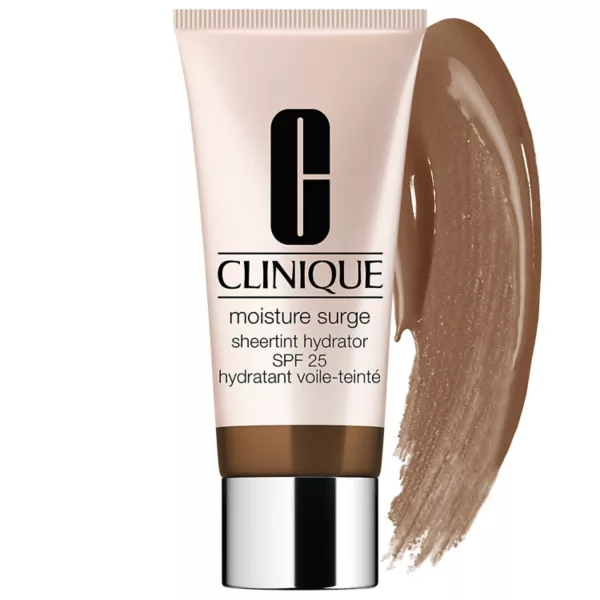 

Moisture Surge Sheertint Hydrator Wide Spectrum SPF 25 тонирующий увлажняющий крем Clinique, цвет deep