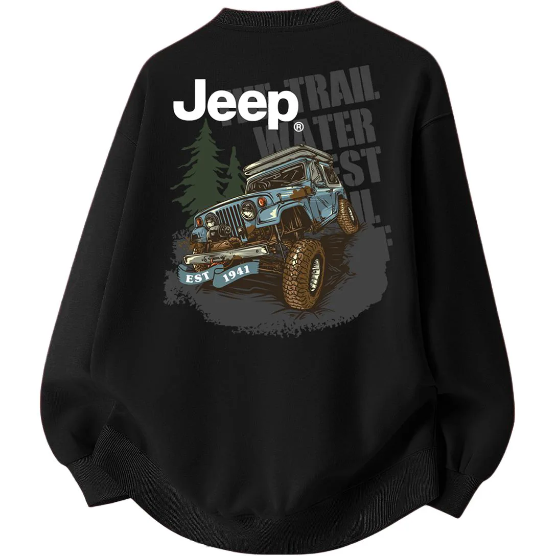 

Свитшот Leisure Collection Unisex Jeep, true красный[upgraded fleece-lined]