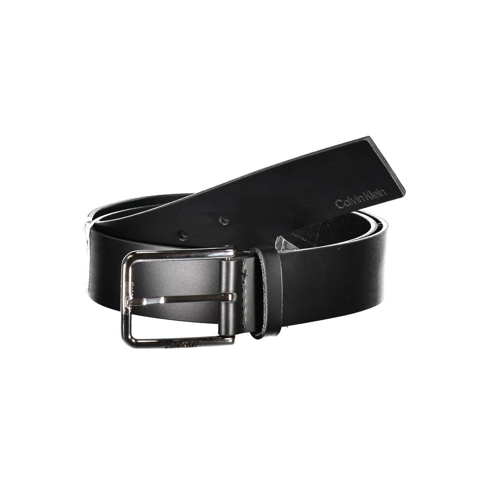 

Черный кожаный ремень Calvin Klein