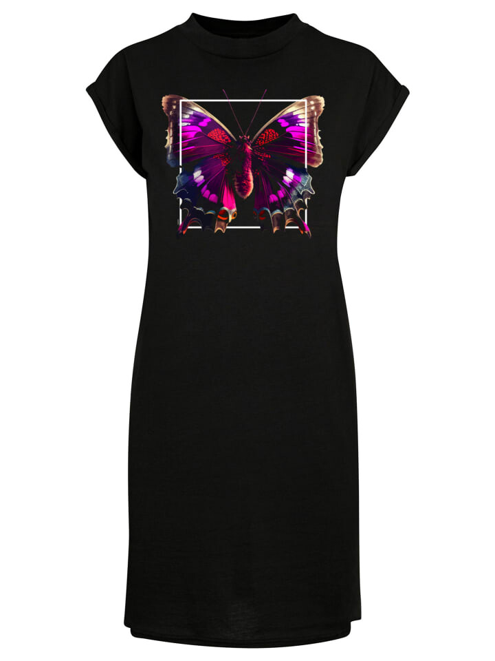 

Короткое платье F4NT4STIC T-Shirt Kleid Pink, черный