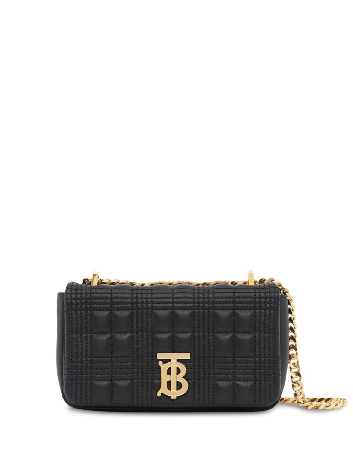 

Стеганая мини-сумка Burberry Lola, черный