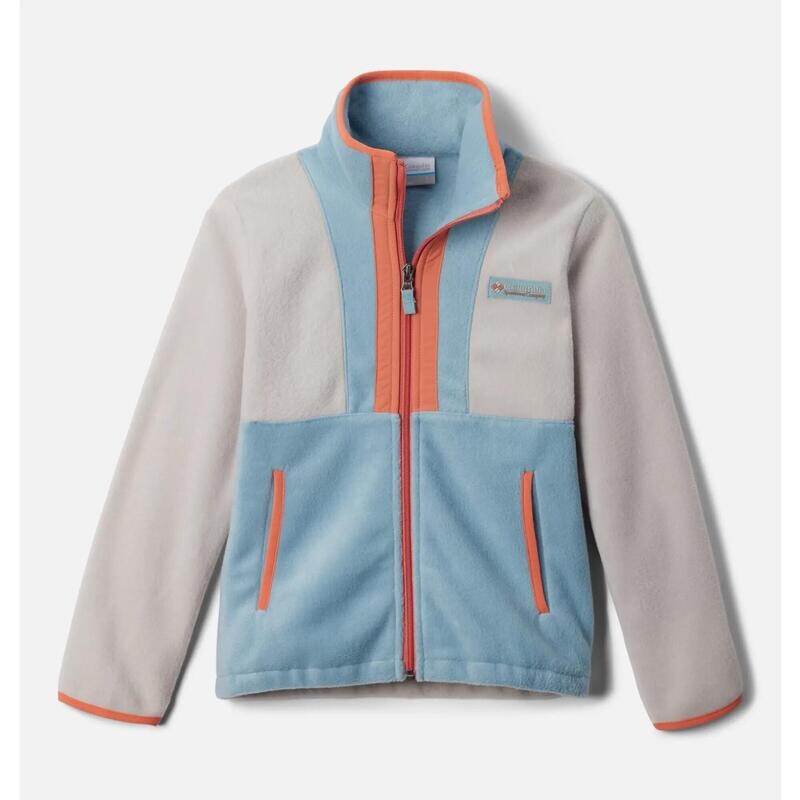 

Детский флис Columbia, цвет blue/naranja/beige