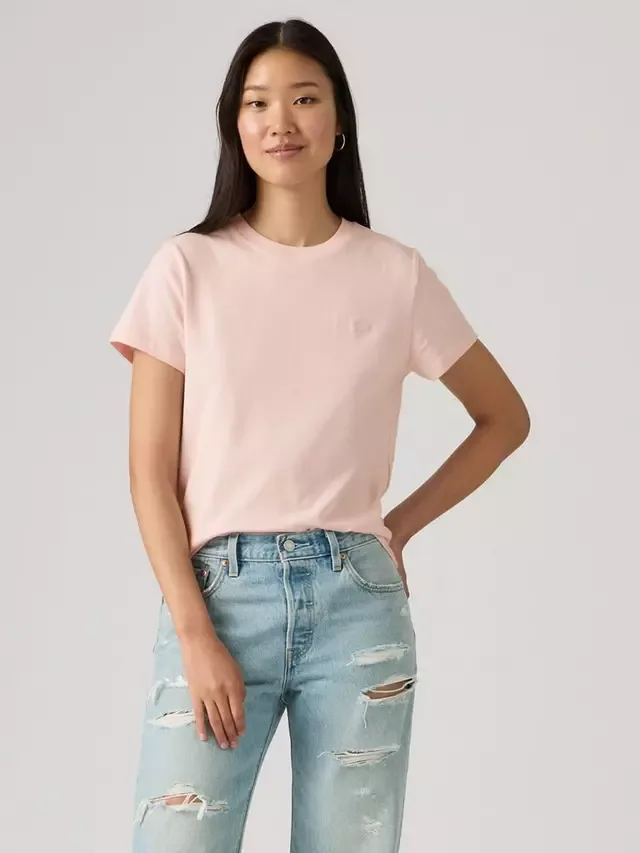 Любимая футболка с круглым вырезом, кристально-розовая Levi's