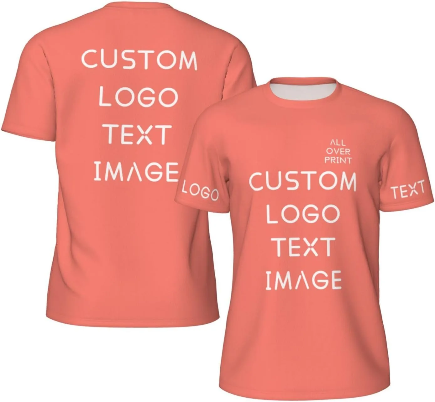 

Футболка Custom с логотипом и текстом