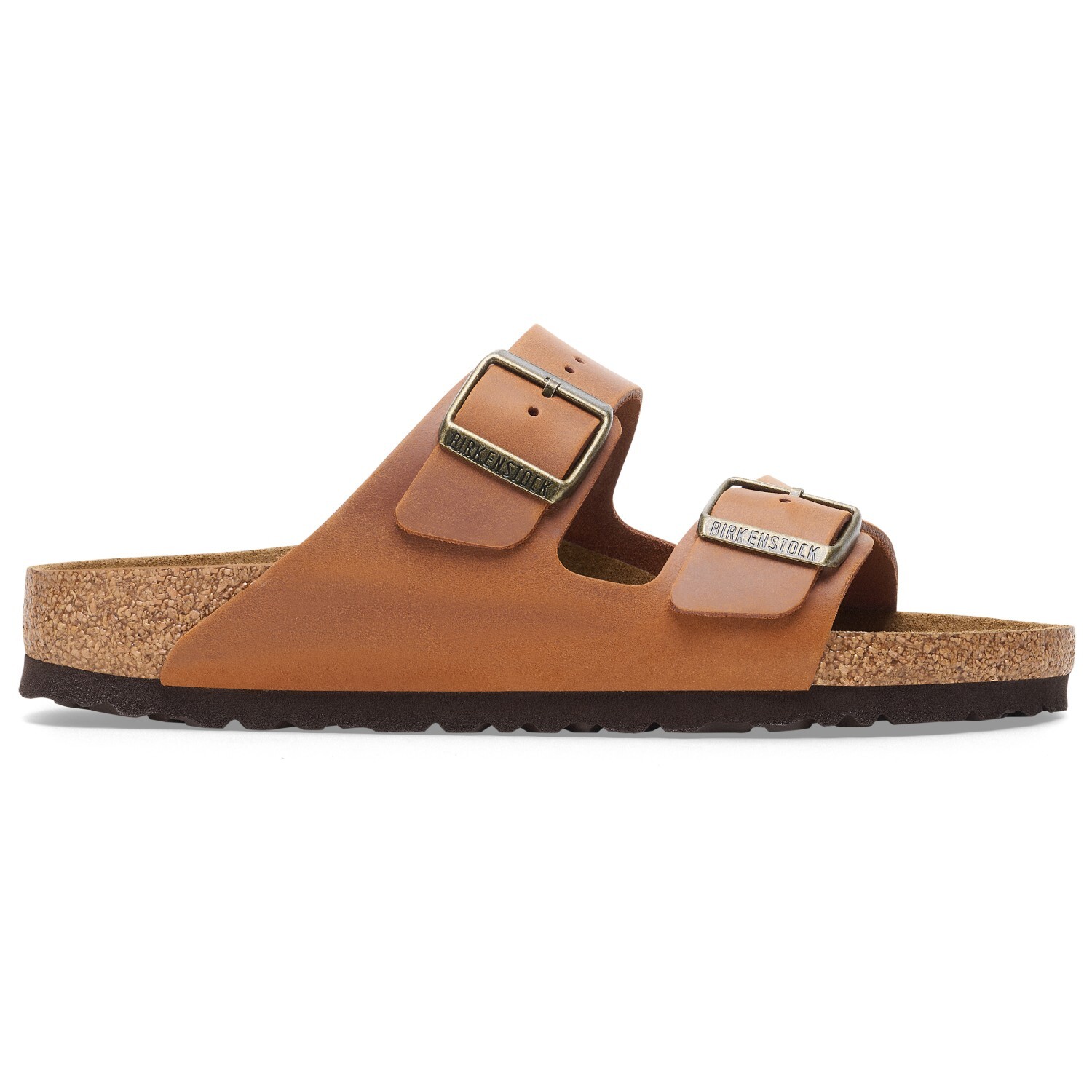 

Сандалии Birkenstock Arizona Oiled Leather, цвет Cognac