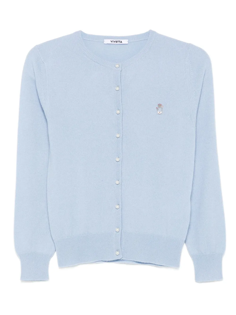 

Декорированный кардиган Vivetta, синий