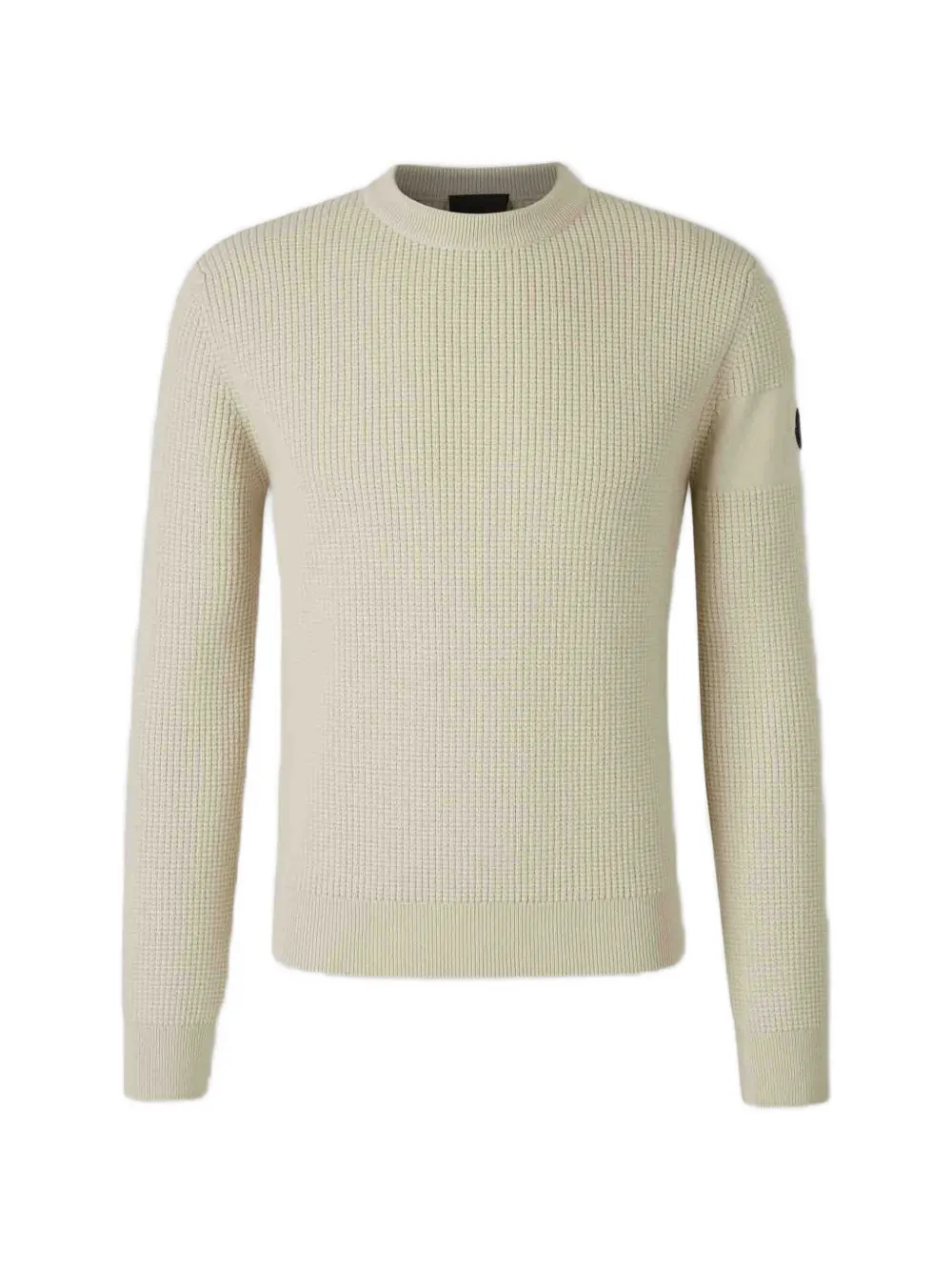 

Свитер с нашивкой-логотипом Moncler, бежевый